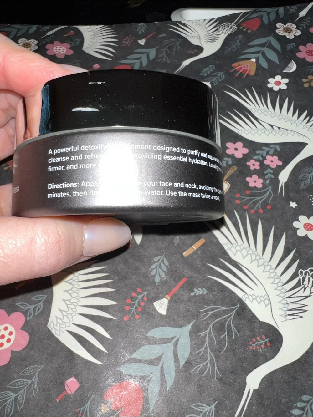 Dermalactives Resurfacing Honey & Charcoal Mask – Brown